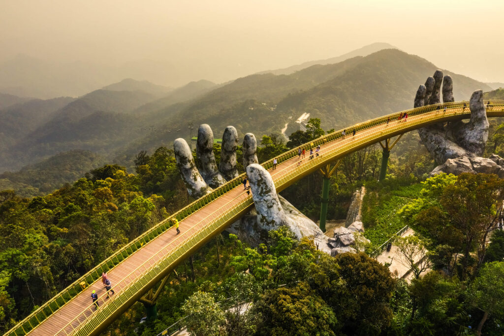 golden bridge ba na hills
